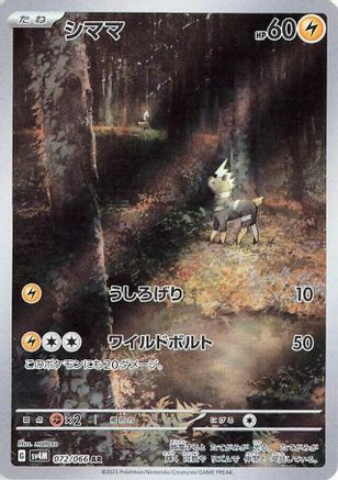 Blitzle (Japanese) - 072/066 - Art Rare