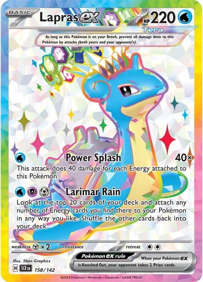 Lapras ex (158/142) [Scarlet & Violet: Stellar Crown]