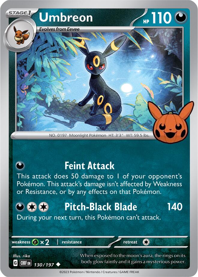 Umbreon (130/197) [Trick or Trade 2024]