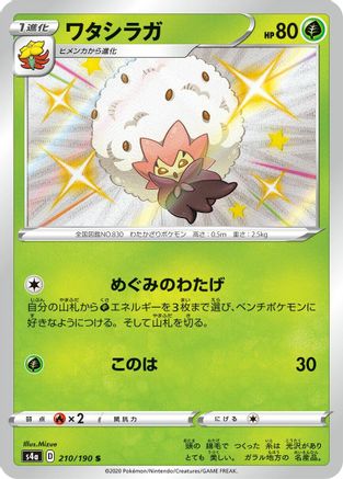 Eldegoss (Japanese) - 210/190 - Shiny Rare