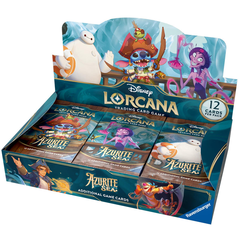 Disney Lorcana - Azurite Sea - Booster Box (Pre-Order)