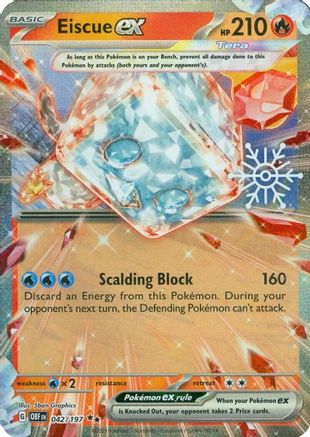 Eiscue ex (Holiday Calendar) - 042/197 - Double Rare