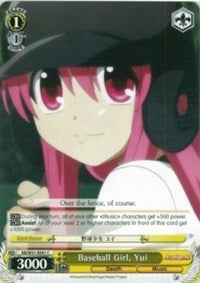 Baseball Girl, Yui (AB/W31-E041 C) [Angel Beats! Re:Edit]
