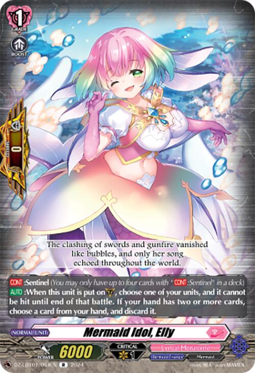 Mermaid Idol, Elly (DZ-LBT01/064EN) [Start Up Trial Deck: Lyrical Monasterio]