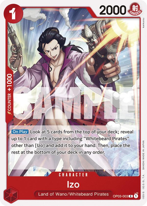 Izo [Starter Deck: RED Edward.Newgate]