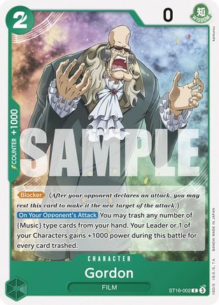 Gordon - ST16-002 - Common