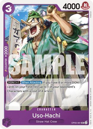 Uso-Hachi (OP05-061) - OP05-061 - Uncommon