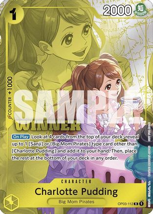 Charlotte Pudding (Winner Pack 2024 Oct.-Dec.) - OP03-112 - Rare