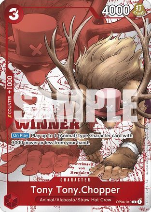 Tony Tony.Chopper (Winner Pack 2024 Oct.-Dec.) - OP04-010 - Common