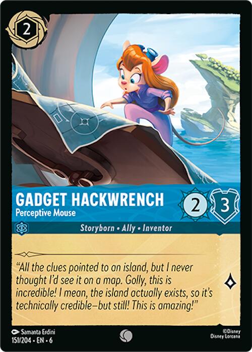 Gadget Hackwrench - Perceptive Mouse (151/204) [Azurite Sea]