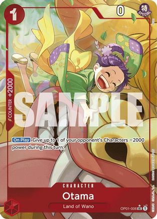 Otama (Alternate Art) - OP01-006 - Uncommon