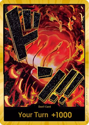 DON!! Card (Sakazuki) (Gold) - - DON!!