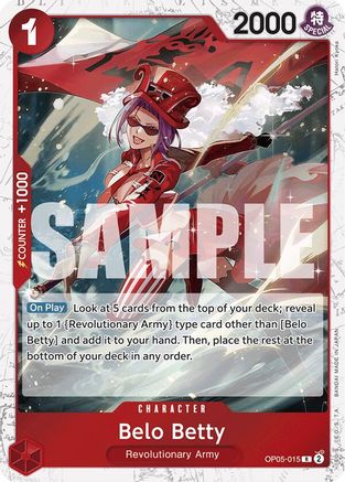 Belo Betty (Jolly Roger Foil) - OP05-015 - Rare
