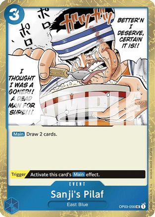 Sanji's Pilaf (Jolly Roger Foil) - OP03-056 - Uncommon