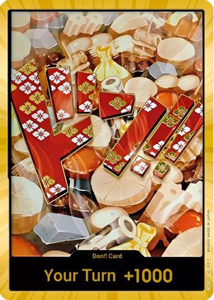 DON!! Card (Oden) (Gold) - - DON!!