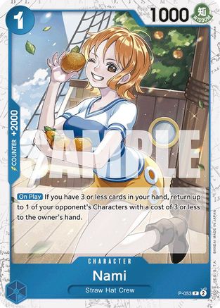 Nami (P-053) (Jolly Roger Foil) - P-053 - Promo