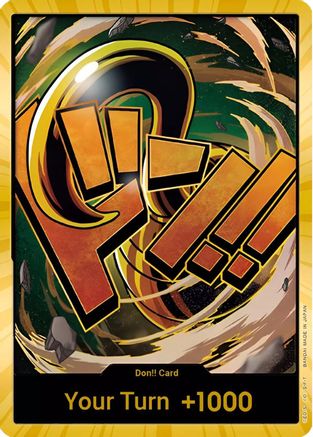 DON!! Card (Crocodile) (Gold) - - DON!!