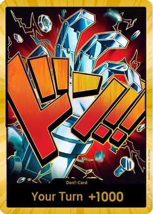 DON!! Card (Eustass "Captain" Kid) (Gold) - - DON!!