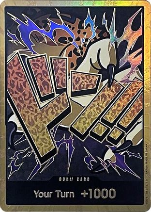 DON!! Card (Rob Lucci) (Gold) - - DON!!