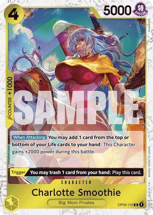 Charlotte Smoothie (Jolly Roger Foil) - OP03-110 - Rare