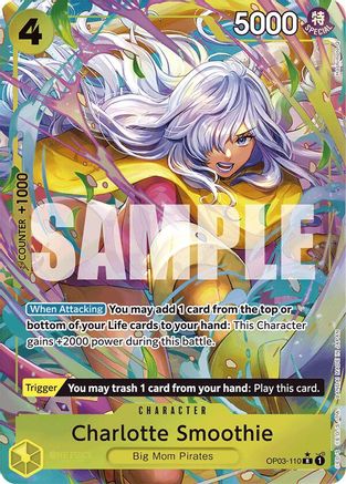 Charlotte Smoothie (Alternate Art) - OP03-110 - Rare