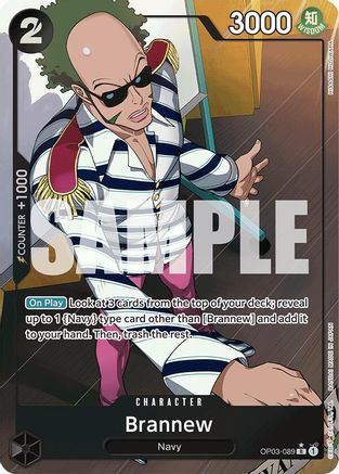 Brannew (Full Art) - OP03-089 - Rare