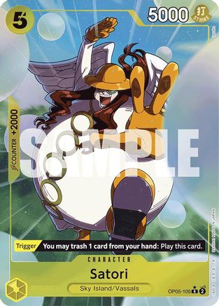 Satori (Alternate Art) - OP05-105 - Rare