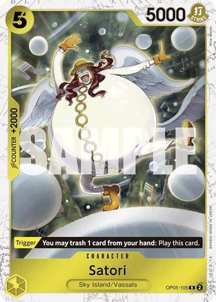 Satori (Jolly Roger Foil) - OP05-105 - Rare