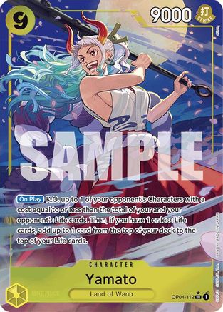 Yamato (OP04-112) (Alternate Art) - OP04-112 - Super Rare