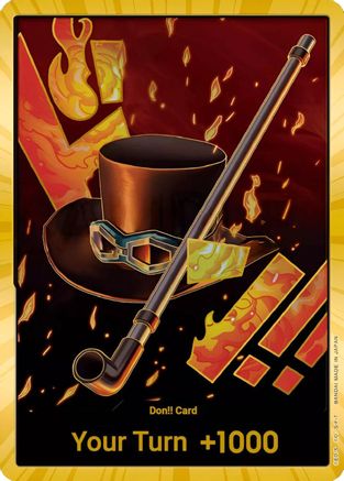 DON!! Card (Sabo) (Gold) - - DON!!