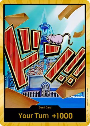DON!! Card (Iceberg) (Gold) - - DON!!