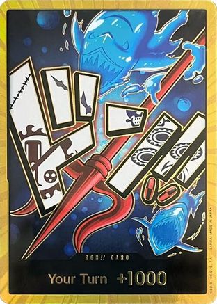 DON!! Card (Hody Jones) (Gold) - - DON!!