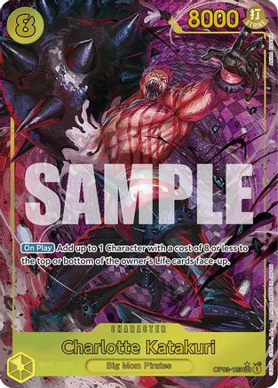 Charlotte Katakuri (Alternate Art) - OP03-123 - Secret Rare
