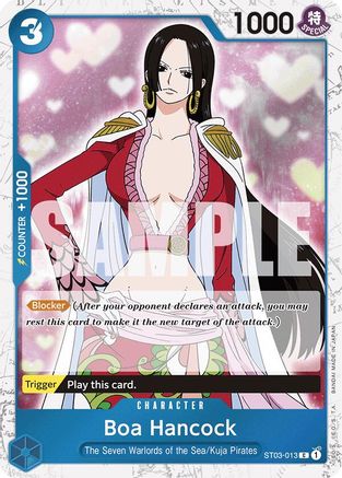Boa Hancock (ST03-013) (Jolly Roger Foil) - ST03-013 - Common