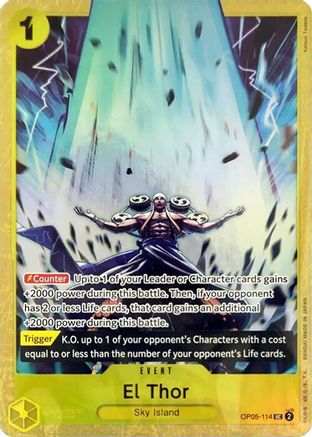 El Thor (Premium Card Collection -Best Selection Vol. 2-) - OP05-114 - Uncommon