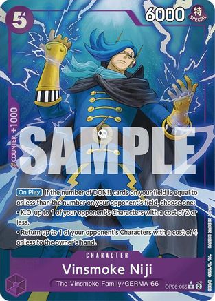 Vinsmoke Niji (OP06-065) (Full Art) - OP06-065 - Rare