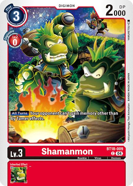 Shamanmon [BT18-009] [Release Special Booster 2.0]