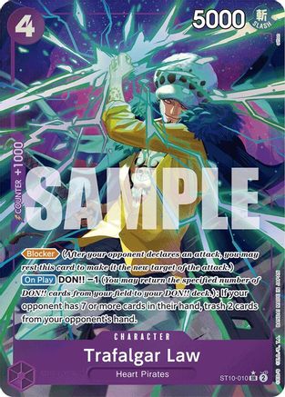 Trafalgar Law (ST10-010) (Alternate Art) - ST10-010 - Super Rare