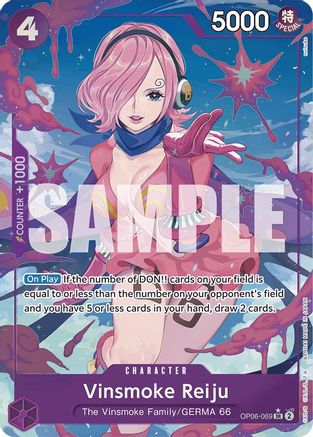 Vinsmoke Reiju (OP06-069) (Alternate Art) - OP06-069 - Super Rare