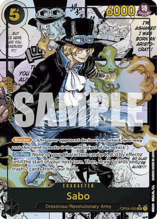 Sabo (OP04-083) (Manga) - OP04-083 - Super Rare