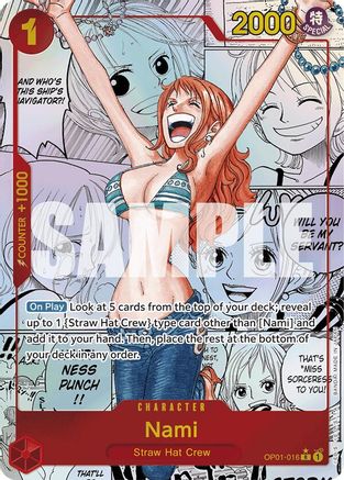 Nami (OP01-016) (Manga) - OP01-016 - Rare