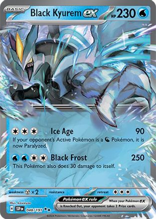 Black Kyurem ex - 048/191 - Double Rare