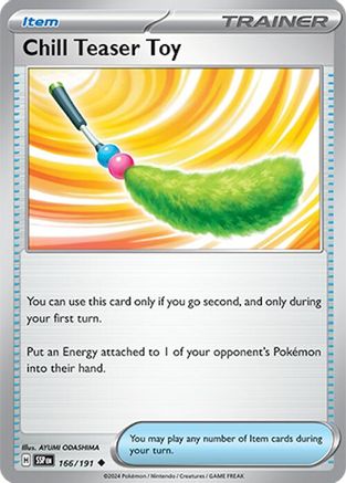 Chill Teaser Toy - 166/191 - Uncommon - Reverse Holofoil