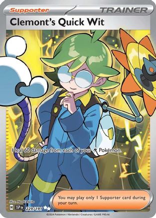 Clemont's Quick Wit - 229/191 - Ultra Rare