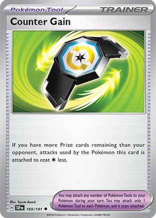 Counter Gain - 169/191 - Uncommon - Reverse Holofoil