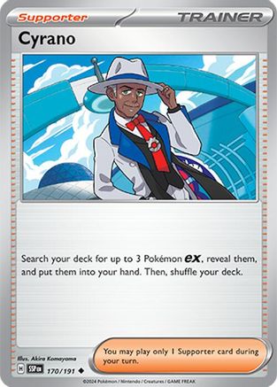 Cyrano - 170/191 - Uncommon - Reverse Holofoil
