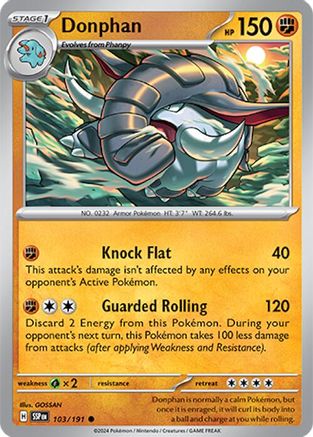 Donphan - 103/191 - Common