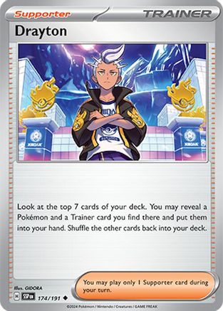 Drayton - 174/191 - Uncommon - Reverse Holofoil
