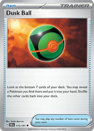Dusk Ball - 175/191 - Uncommon - Reverse Holofoil