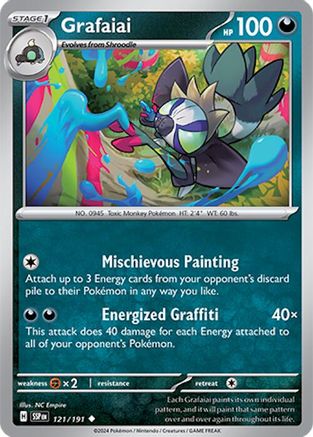 Grafaiai - 121/191 - Uncommon - Reverse Holofoil